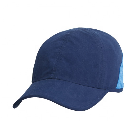 Lightweight And Breathable Sports Fast Drying Cap,Custom 4 Panel Polyester Running Cap Hat